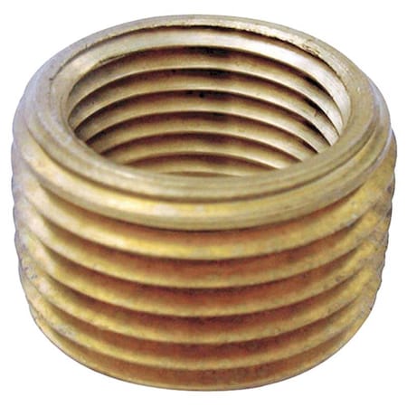 Homeplus+ ATC 3/4 in. MPT X 1/2 in. D FPT Brass Pipe Face Bushing 6JC126310701056